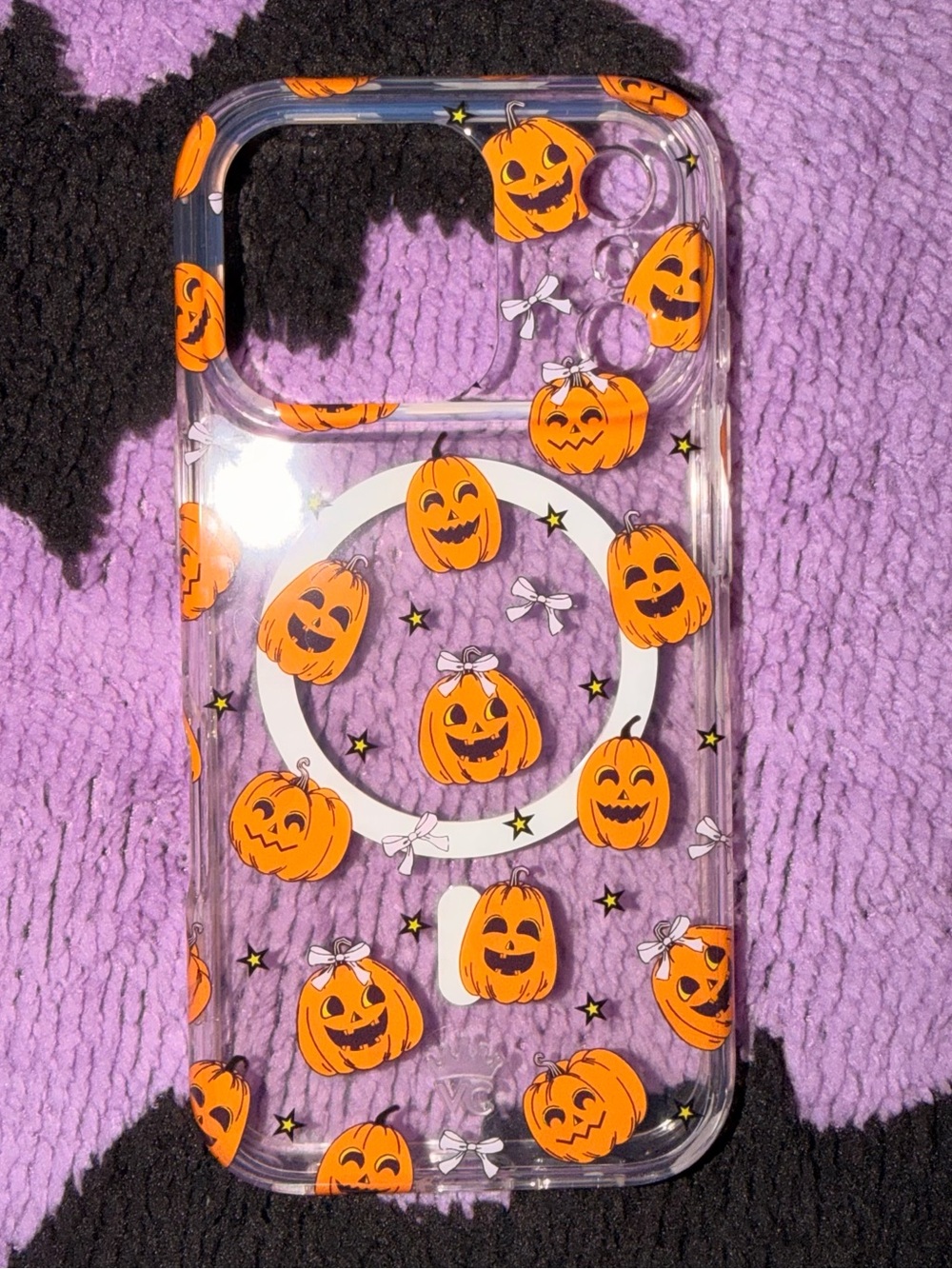 Velvet Caviar - Cute Pumpkins iPhone 17 Pro Case